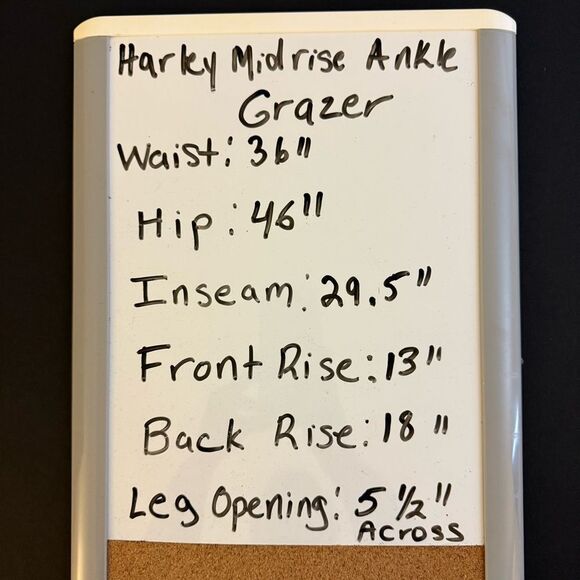 City Chic Harley Mid-Rise Ankle Grazer Jeans | Size 20 | Light Wash | NWOT - Picture 13 of 13